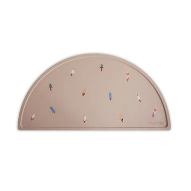 Mushie Silicone Place Mat, Rocket Ship